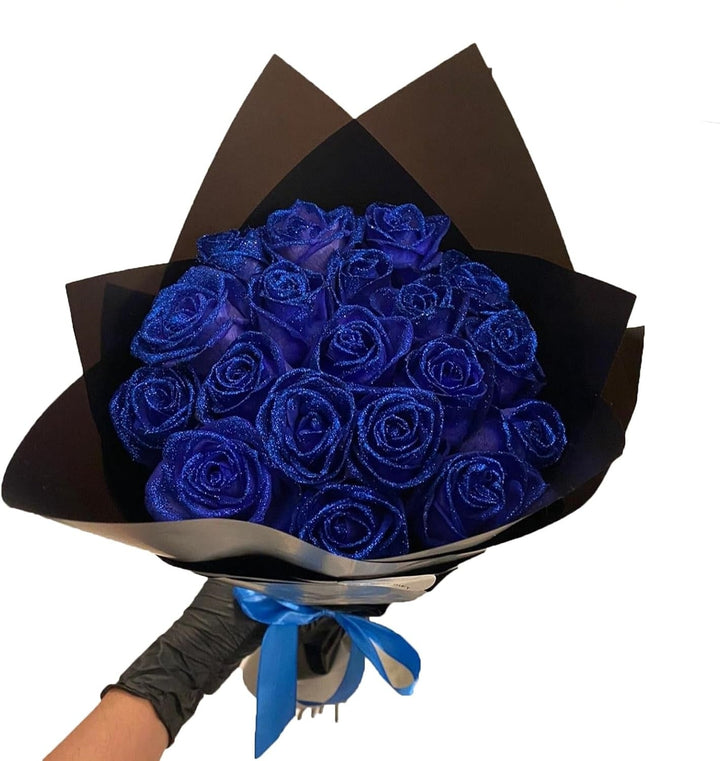 💕Bouquet de roses scintillantes - Cadeau pour les couples